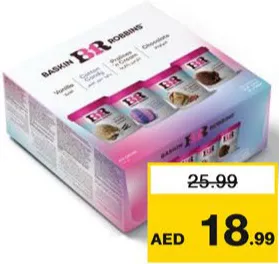 Baskin Robbins Cup Ice Cream Assorted