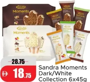 Sandra Moments Collection Dark/White