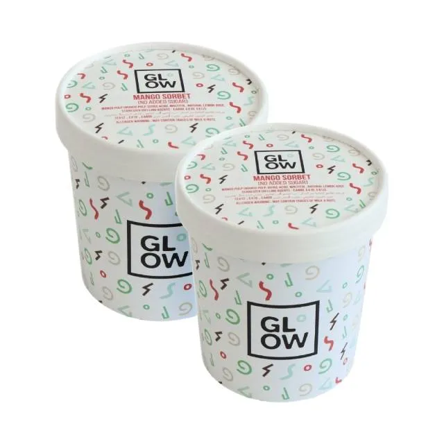 Glow سوربيه فواكه بالمانجو