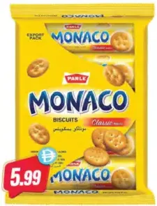 Parle بسكويت بارلي موناكو