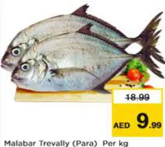 سمك بارا طازج