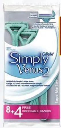 Gillette Venus Disposable Women Razor Sv2