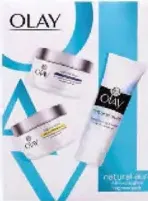 Olay Natural White Day Cream + Night Cream + Face Wash