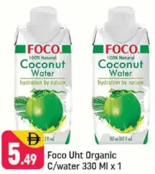 Foco Uht Organic C/water