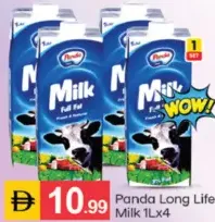 Panda حليب طويل الأجل