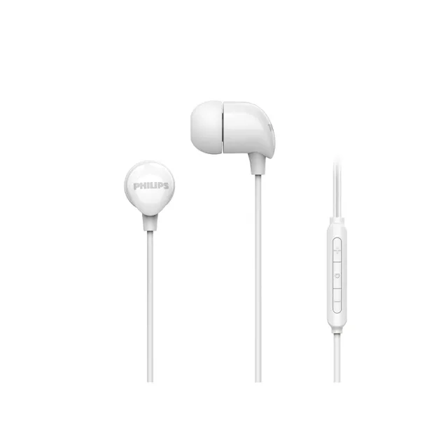 Philips 2000 Series In-Ear Wired Earphone, White, TAE2146WT/97