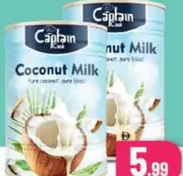 Captain Cook حليب جوز الهند ايسترن