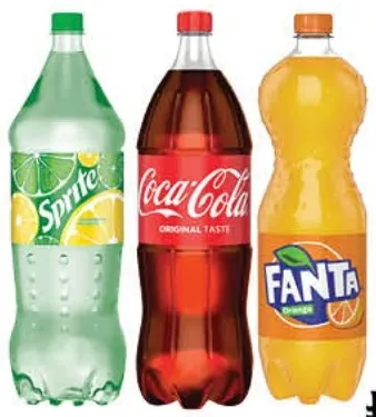 Coca Cola/Fanta/Sprite مشروبات غازية متنوعة