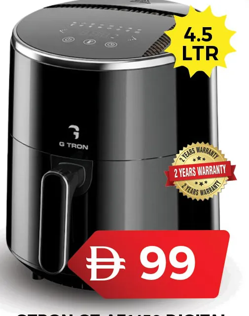 Gtron Digital Air Fryer Gt-Af1450 1500W