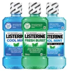 Listerine Mouth Wash Assorted