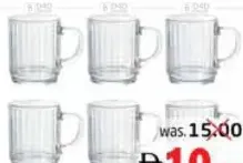 Luminarc Stackabl Striped Mug Set