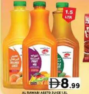 Al Rawabi Juice Assorted