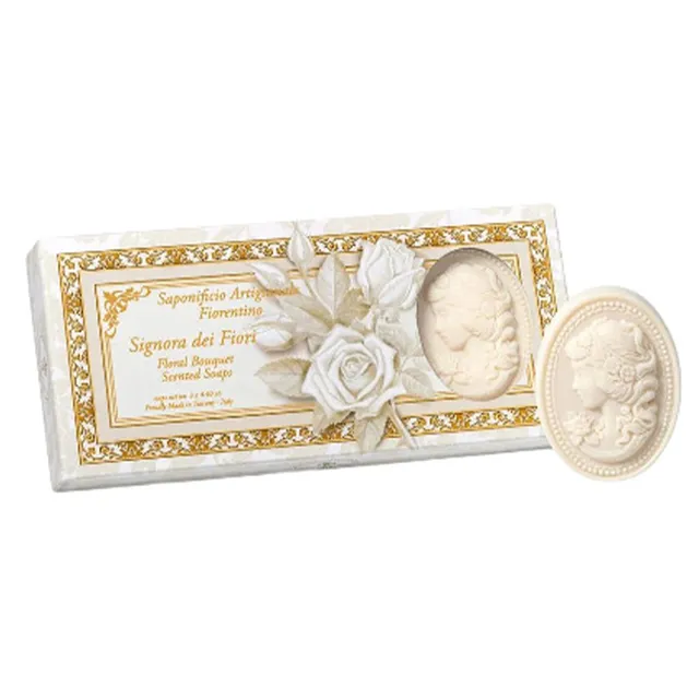 Saponificio Flo Bouquet Cameo Soaps