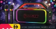 IP Max مكبر صوت كاريوكي Bt Sk08
