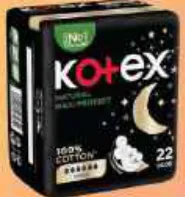 Kotex Maxi Nighttime / Maxi Thick Natural Night