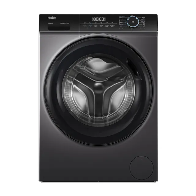 Haier Front Load Washing Machine, 1200 RPM, Silver, HW80-BP12929S6