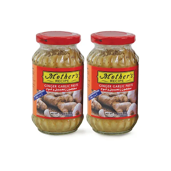 Mother's Recipe Mothers معجون الزنجبيل والثوم 300Gmx2Pcs