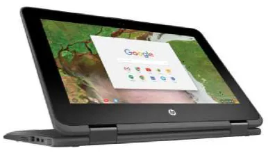 HP Chromebook مستعمل بشاشة لمس