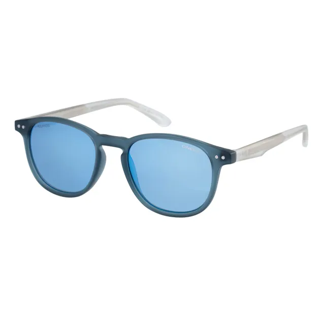 O'Neill Round Unisex Sunglass, Blue, ONS-9008-2.0-105P