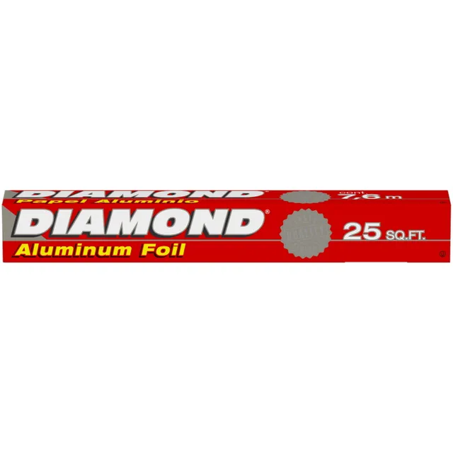 Diamond Aluminum Foil Size 7.62m x 30.4cm 25sq.ft 1 pc