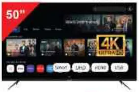 Videocon تلفاز ذكي 4K E50Elgt 110G