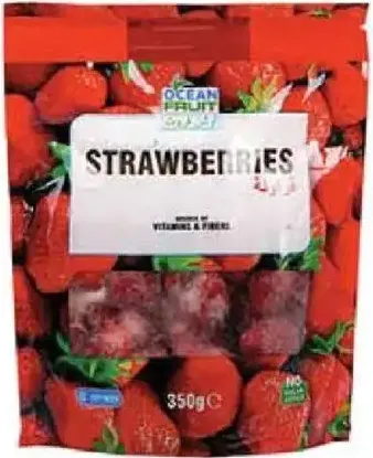 Ocean Fruit اوشن فروت فراولة مجمدة بدون سكر مضاف