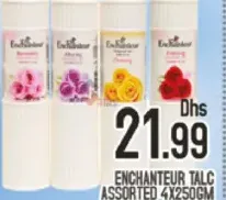 Enchanteur Talc Assorted
