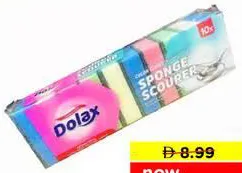 Dolax Color Combo Sponge Scrubber