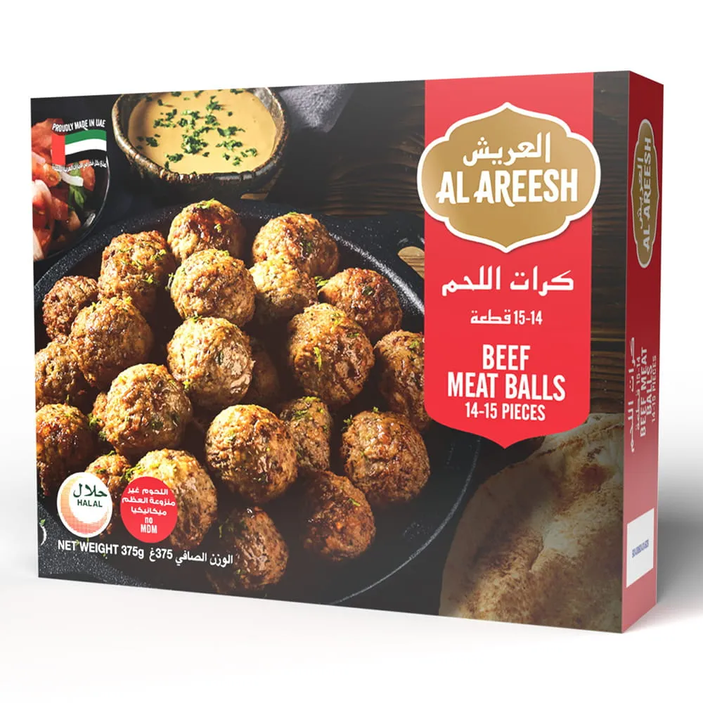 Al Areesh 15 كرات لحم بقري