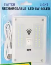 Usb Rechargeable Switch Light SN4202