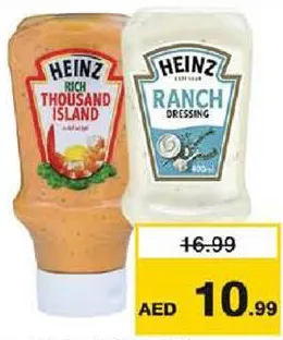 Heinz Original Ranch/ Rich Thousand Island