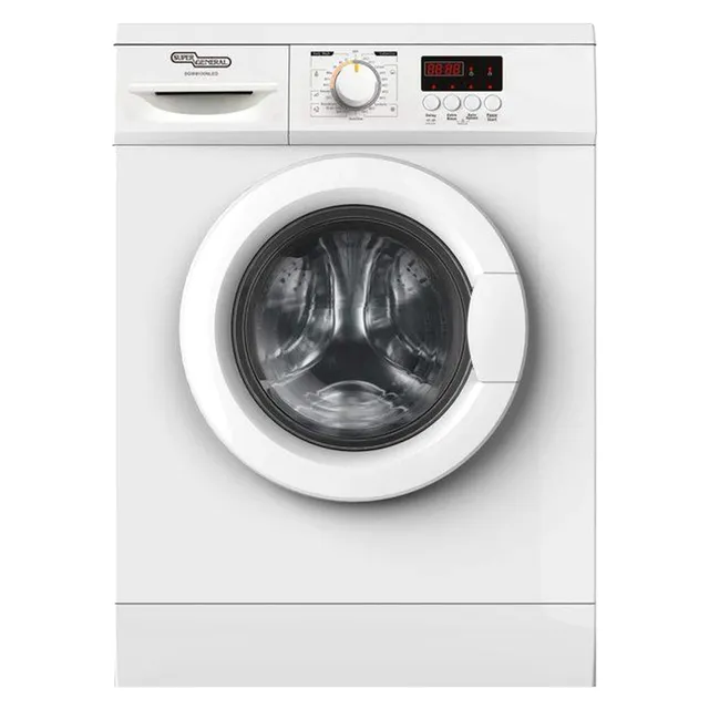 Super General 1000 rpm Front Load Washing Machine White SGW6300EDM