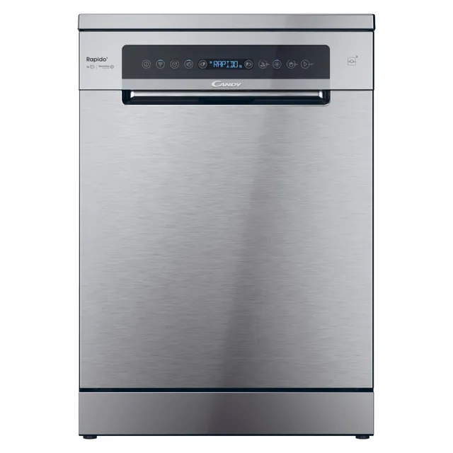 Candy Rapido' Dishwasher CF6C4S1PX-19 Stainless Steel
