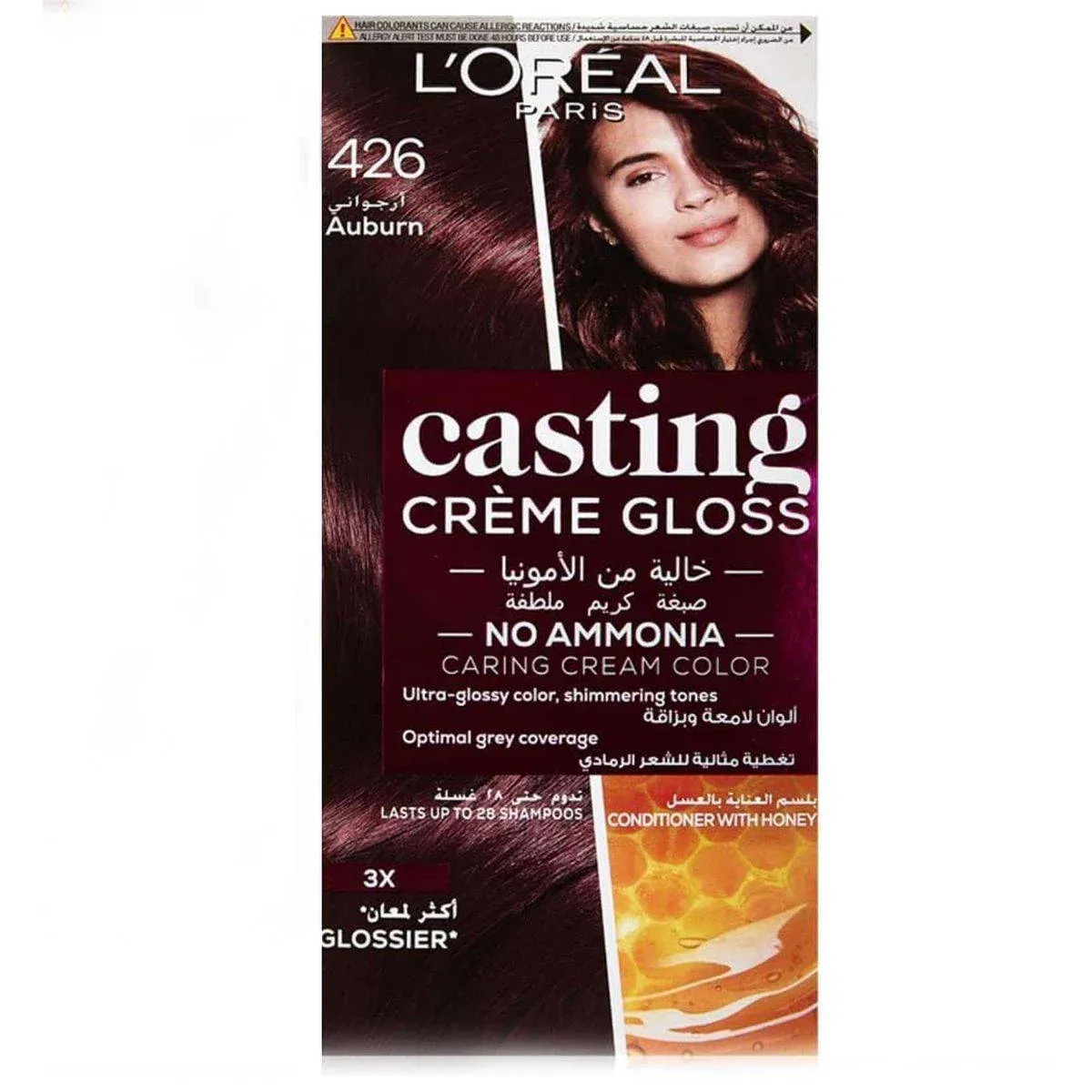 Loreal Paris كاستينغ كريم غلوس 426 بني كستنائي