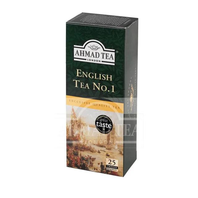 Ahmad Tea Number 1 English Tea 25 Tea Bags