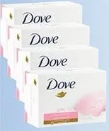 Dove صابونة وردية / بيضاء