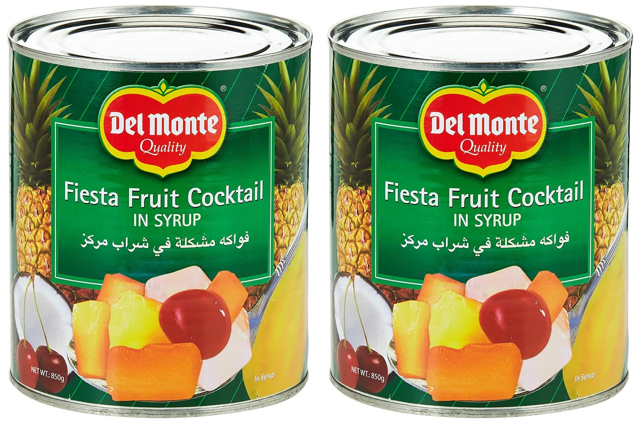 Del Monte فواكه مشكلة في شراب ديل مونتي
