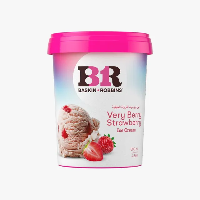 baskin robbins Very Berry Strawberry Ice Cream