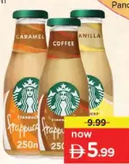 Starbucks Frappuccino Coffee Caramel / Coffee / Vanilla