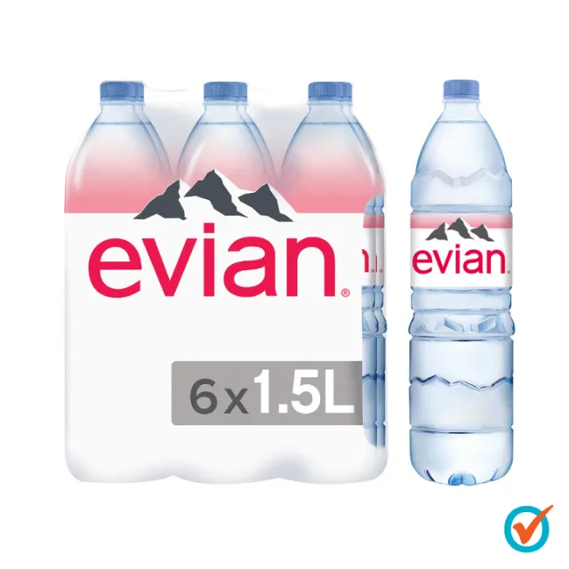 Evian Natural Mineral Water