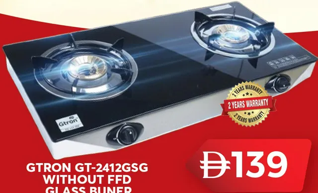 Gtron Glass Buner Gt-2412Gsg Without Ffd