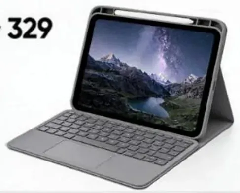 MYX Pro Keyboard Case with Pencil Holder iPad Air M3/M4 BT