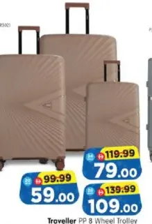 Traveller PP 8 Wheel Trolley