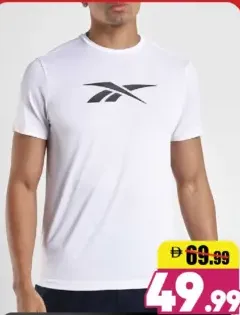 Reebok تيشيرت رجالي
