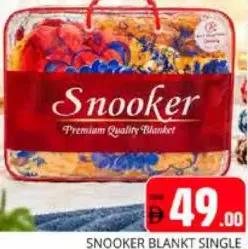Snooker Blanket