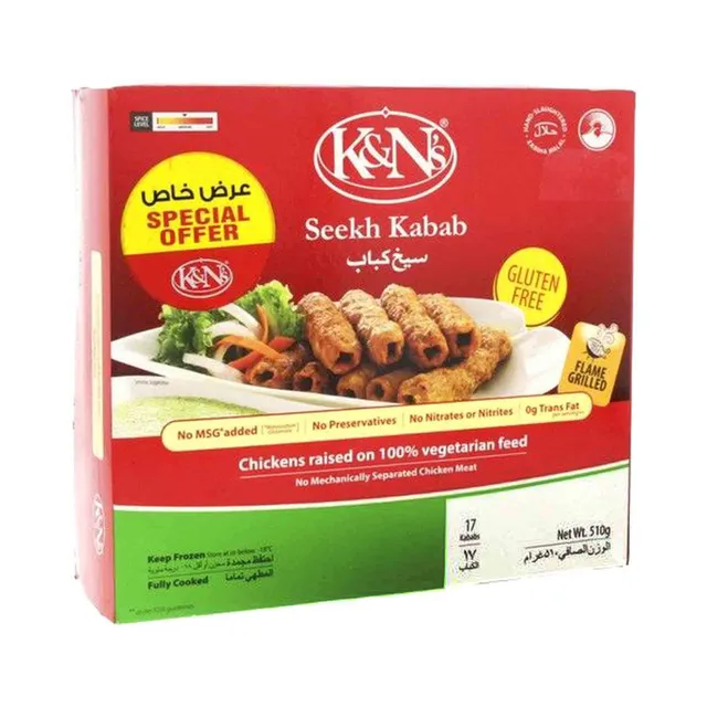 K&N's Seekh Kabab