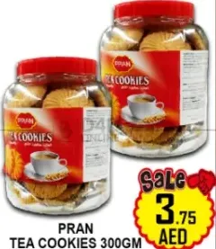 Pran بسكويت شاي