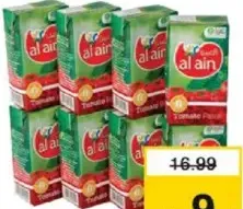 Al Ain Tomato Paste Tetra Pack