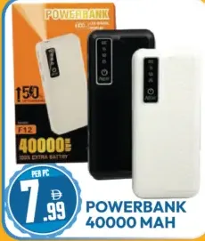 Powerbank 40000 mAh