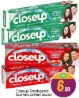 closeup Toothpaste